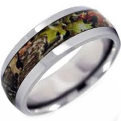 (Wholesale)Tungsten Carbide Camo Ring - TG3580