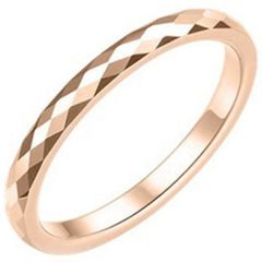 (Wholesale)Tungsten Carbide Faceted Ring - TG3626