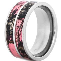 (Wholesale)Tungsten Carbide Camo Ring - TG3943