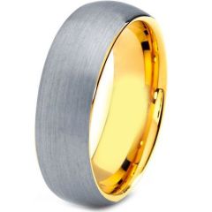 (Wholesale)Tungsten Carbide Dome Ring - TG4188