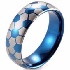 (Wholesale)Tungsten Carbide Dome Ring - TG4418