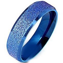 (Wholesale)Tungsten Carbide Sandblasted Ring - TG4577