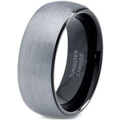 (Wholesale)Tungsten Carbide Dome Ring - TG4354