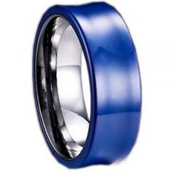 (Wholesale)Tungsten Carbide Concave Ring - TG1565