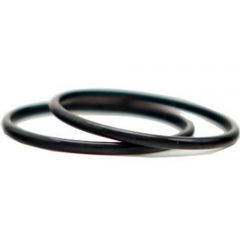 (Wholesale)Black Tungsten Carbide Dome Ring - TG2821