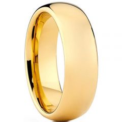 (Wholesale)Tungsten Carbide Dome Ring - TG3444AA
