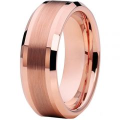(Wholesale)Tungsten Carbide Center Line Ring - TG3576