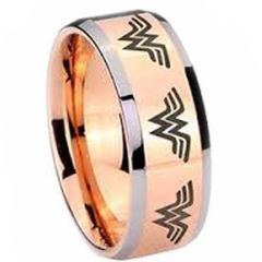 (Wholesale)Tungsten Carbide Wonder Woman Ring - TG3686