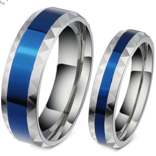 (Wholesale)Tungsten Carbide Faceted Ring - TG4074
