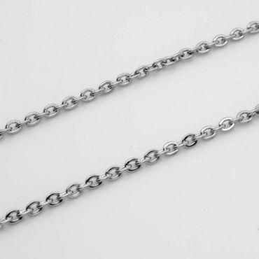 (Wholesale)316 Stainless Steel 2.0mm Chain Necklace - SJ29